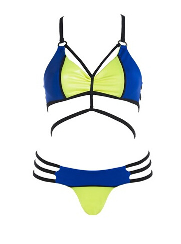 F4371 2015 Beach Bunny Форма и функция Треугольник Верх и Бразильский низ